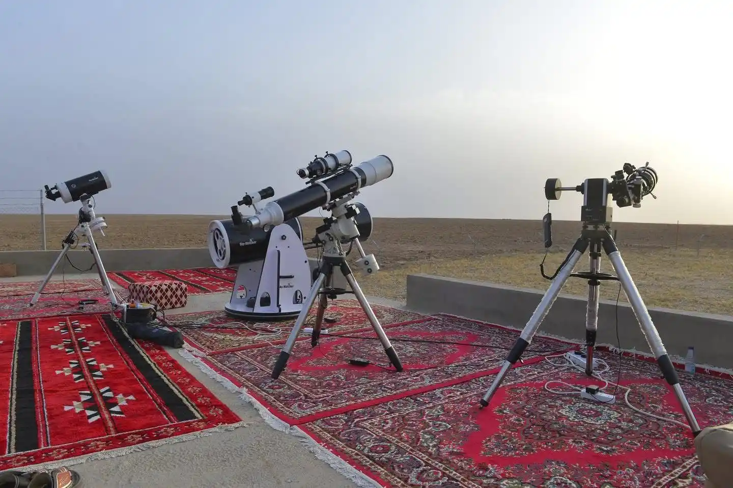 Inside the Haramain post