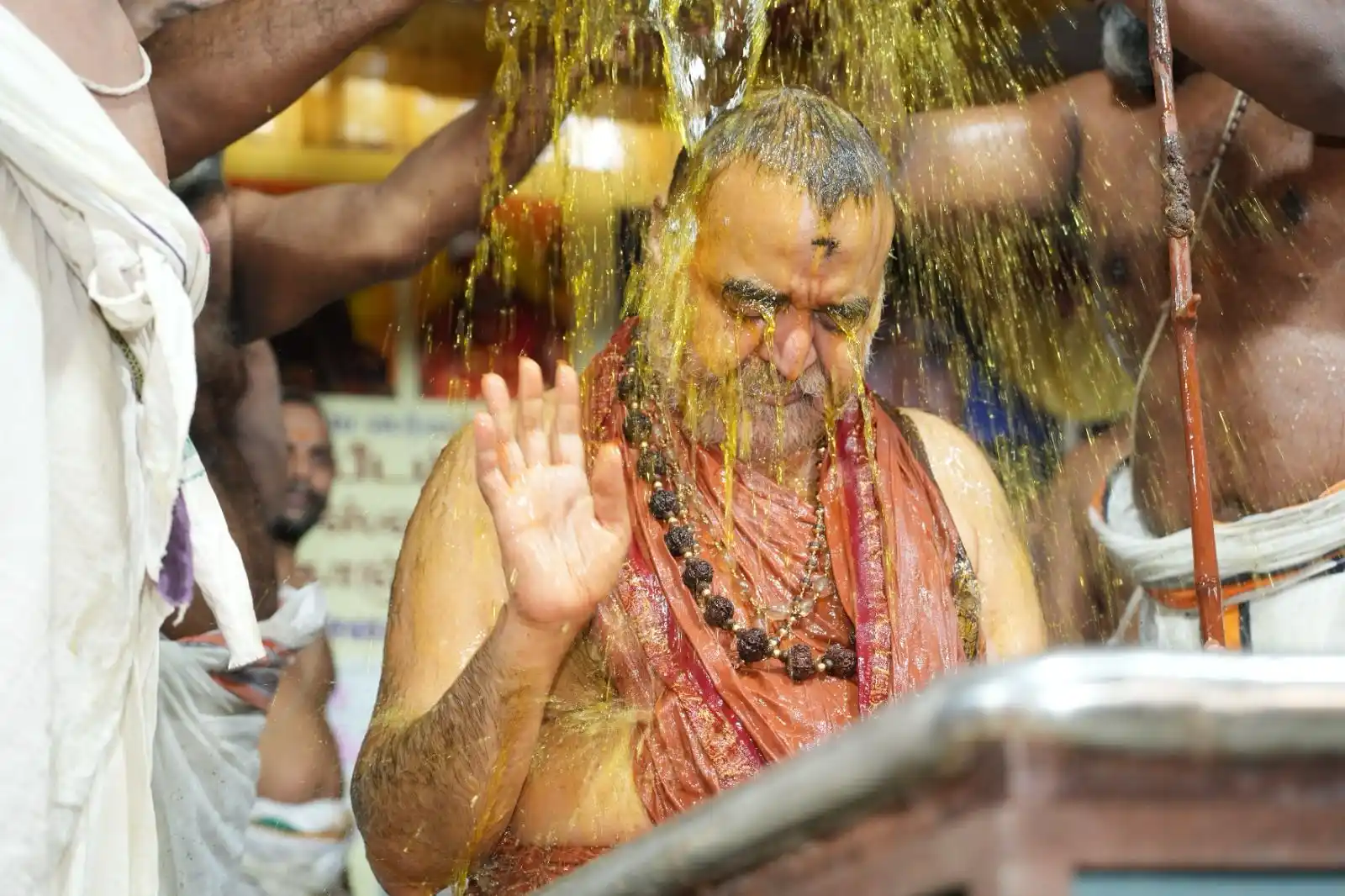 Image from Kamakoti: Jayanthi Mahotsavam of HH Pujyashri Shankara Vijayendra Saraswathi Sha...