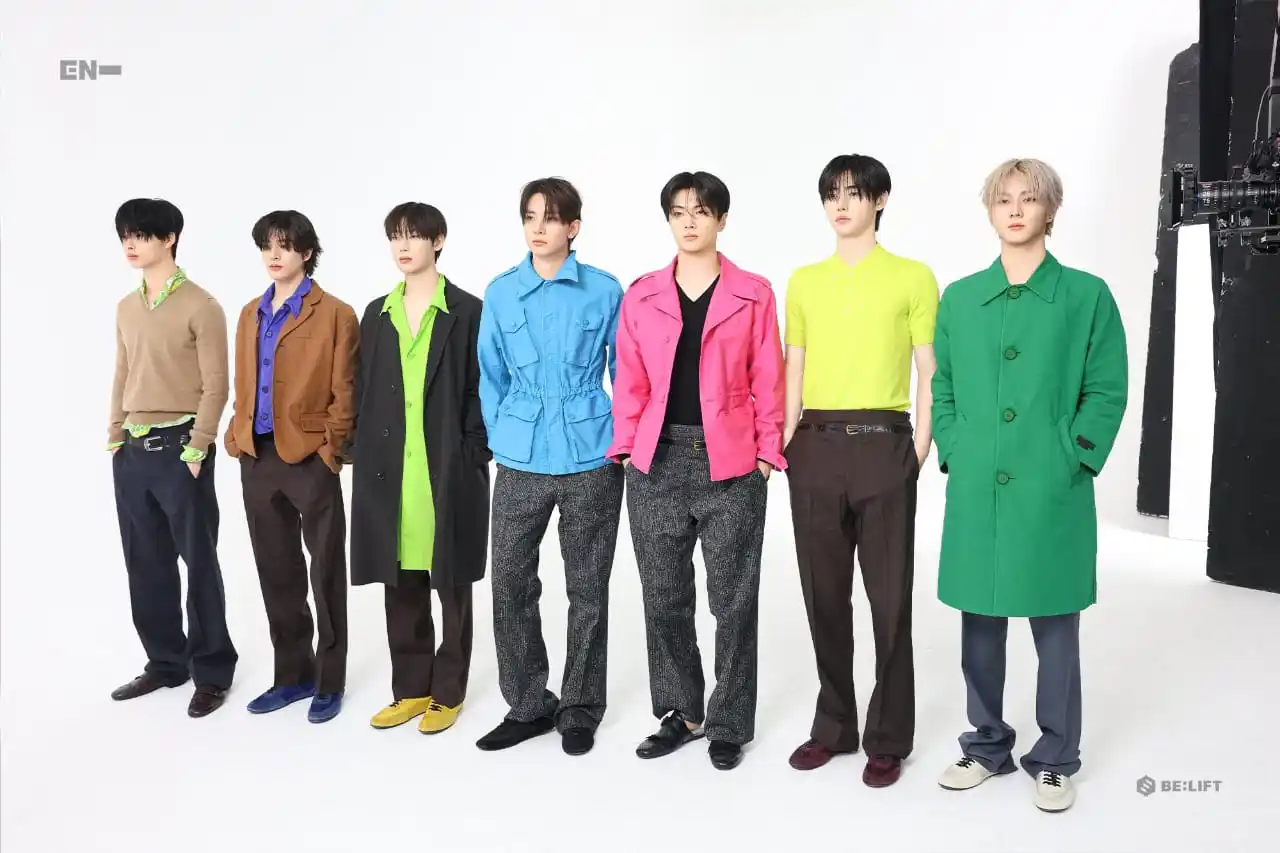 Image from 𝗞𝗜𝗠 𝗦𝗨𝗡𝗢𝗢 𝗗𝗔𝗜𝗟𝗬: `[ EN-MEDIA WEVERSE UPDATE ]`  ♡︪︩ ִ  ִ   ENHYPEN <Harper's BAZAAR Jap...