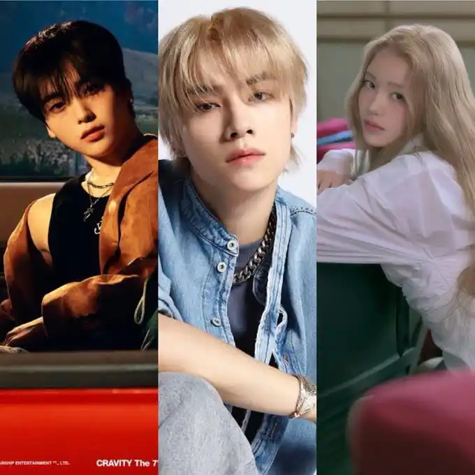 Image from Kpop & Kdrama ✨🤍: HYEONGJUN from CRAVITY, XIAOJUN from *WayV* , and *Jeong Saebi* from i...