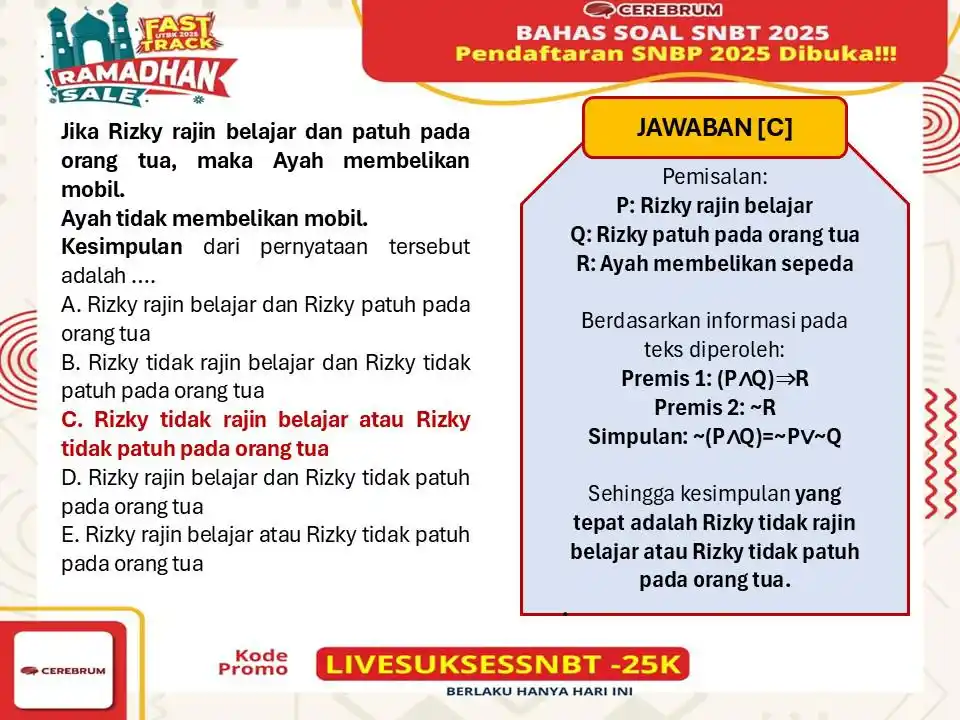 Kumpulan kisi-kisi Soal TES SNBT 2024 post