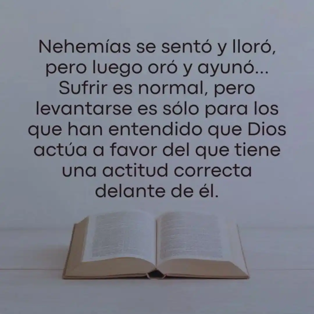 Image from La Biblia 🕊️: Nehemías se sentó y lloró durante días cuando supo que los muros de Je...