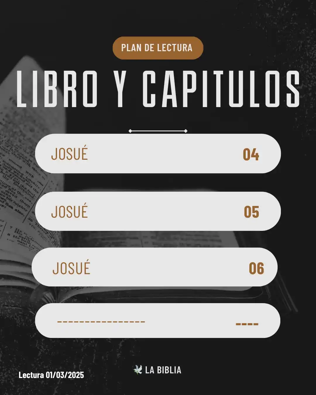 La Biblia 🕊️ post