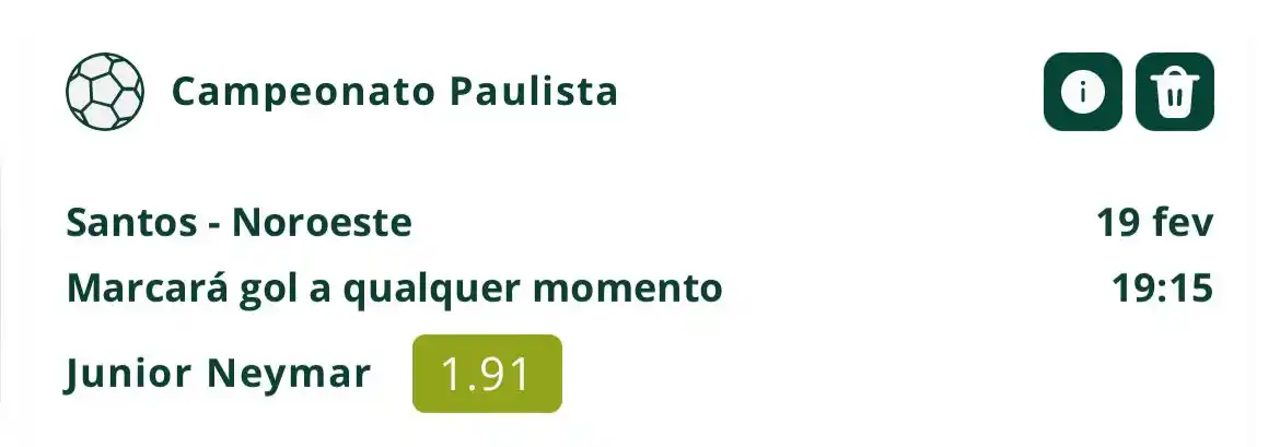 Image from Lance! Betting: *NEYDAY!* ✋🏼😝🤚🏼 *(1.91)* De odds na *SEGUROBET* para o Neymar mar...