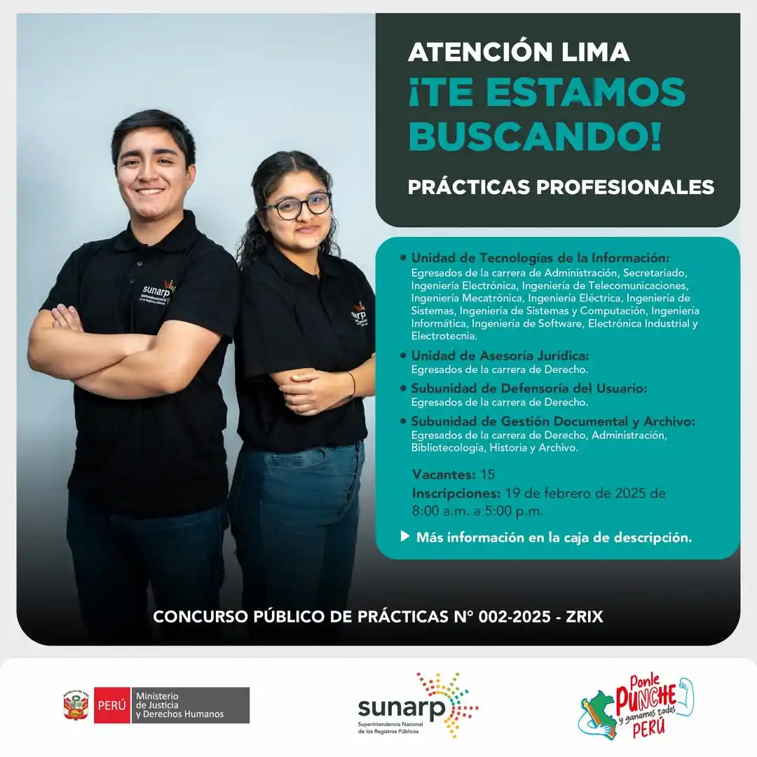Image from Lima Emplea 💼💼: 💪 | ¡Atención <a class="text-blue-500 hover:underline cursor-pointer"...