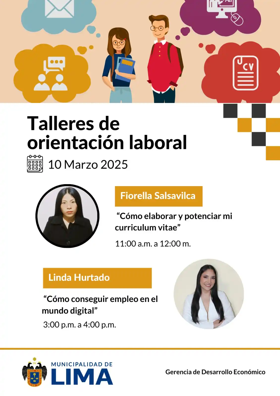 Image from Lima Emplea 💼💼: ✨ ¡ *Capacítate gratis* con LIMA EMPLEA! 📣  🎁☺️ Seguimos brindamos c...