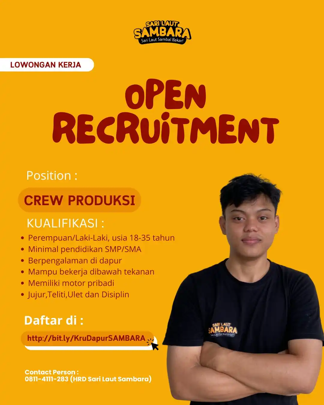 Image from Loker Makassar Terkini: Apakah kamu memiliki kriteria berikut? * Perempuan/Laki-laki * Usia...