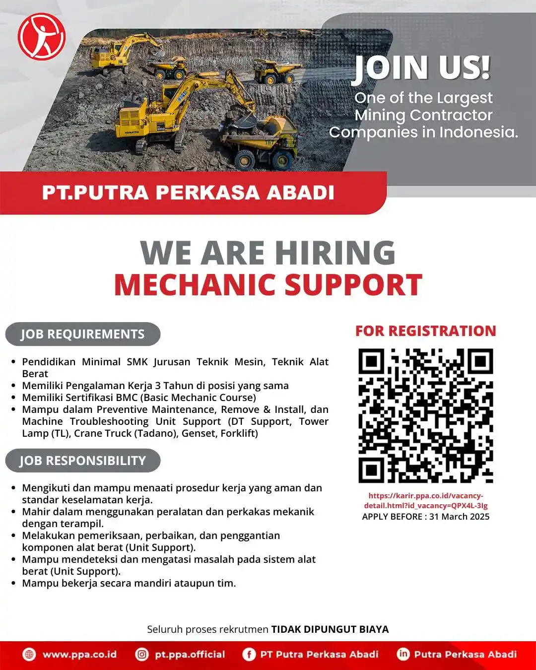 Image from Lowker_Mining_No_Mining: WE ARE HIRING! Hai <a class="text-blue-500 hover:underline cursor-poi...
