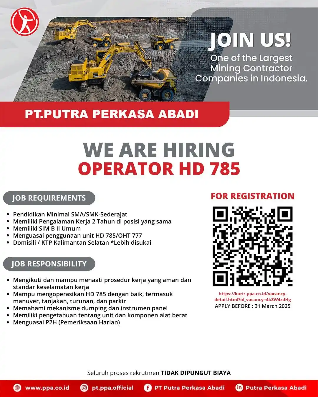 Image from Lowker_Mining_No_Mining: WE ARE HIRING! Hai <a class="text-blue-500 hover:underline cursor-poi...