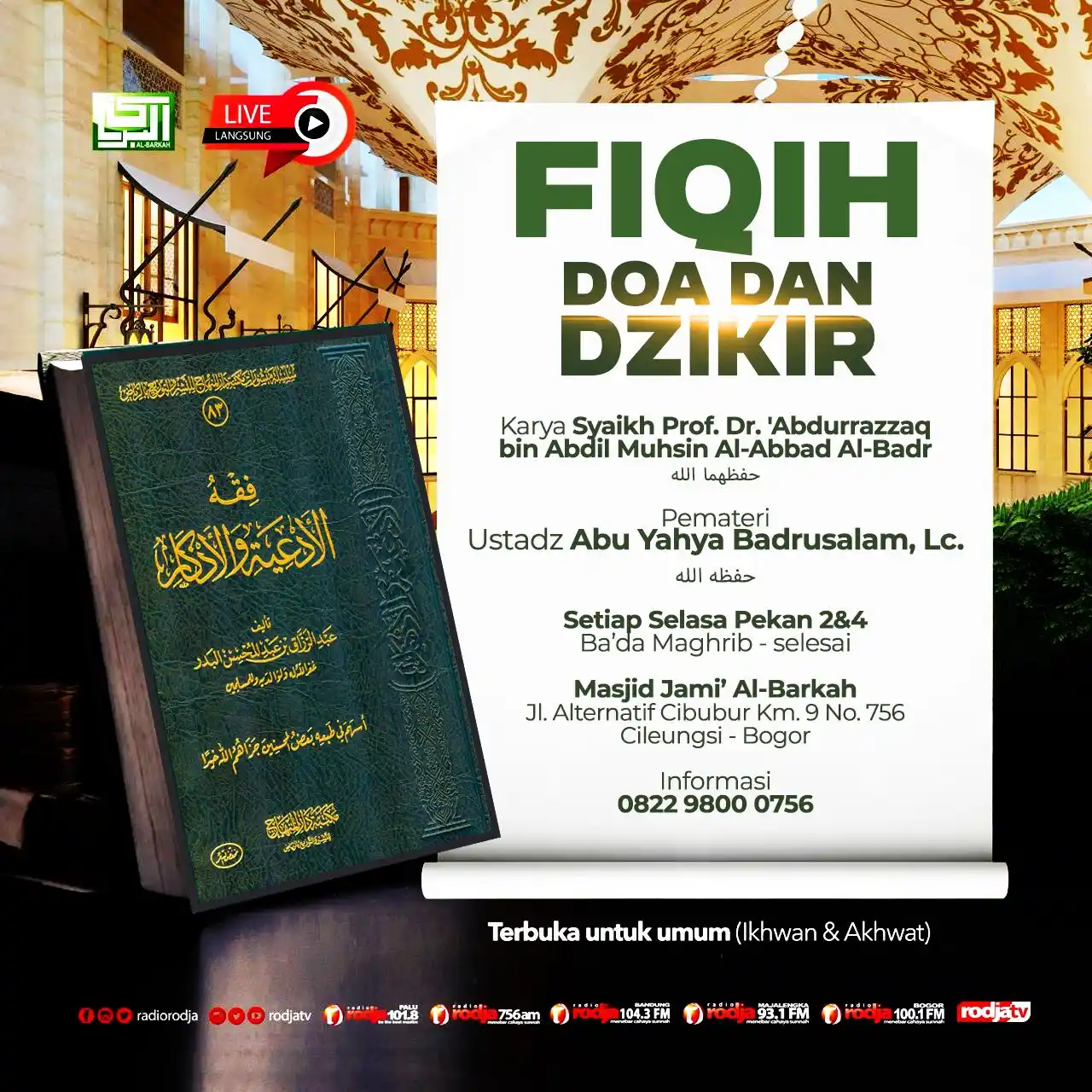 Masjid Al-Barkah Cileungsi Rodja post