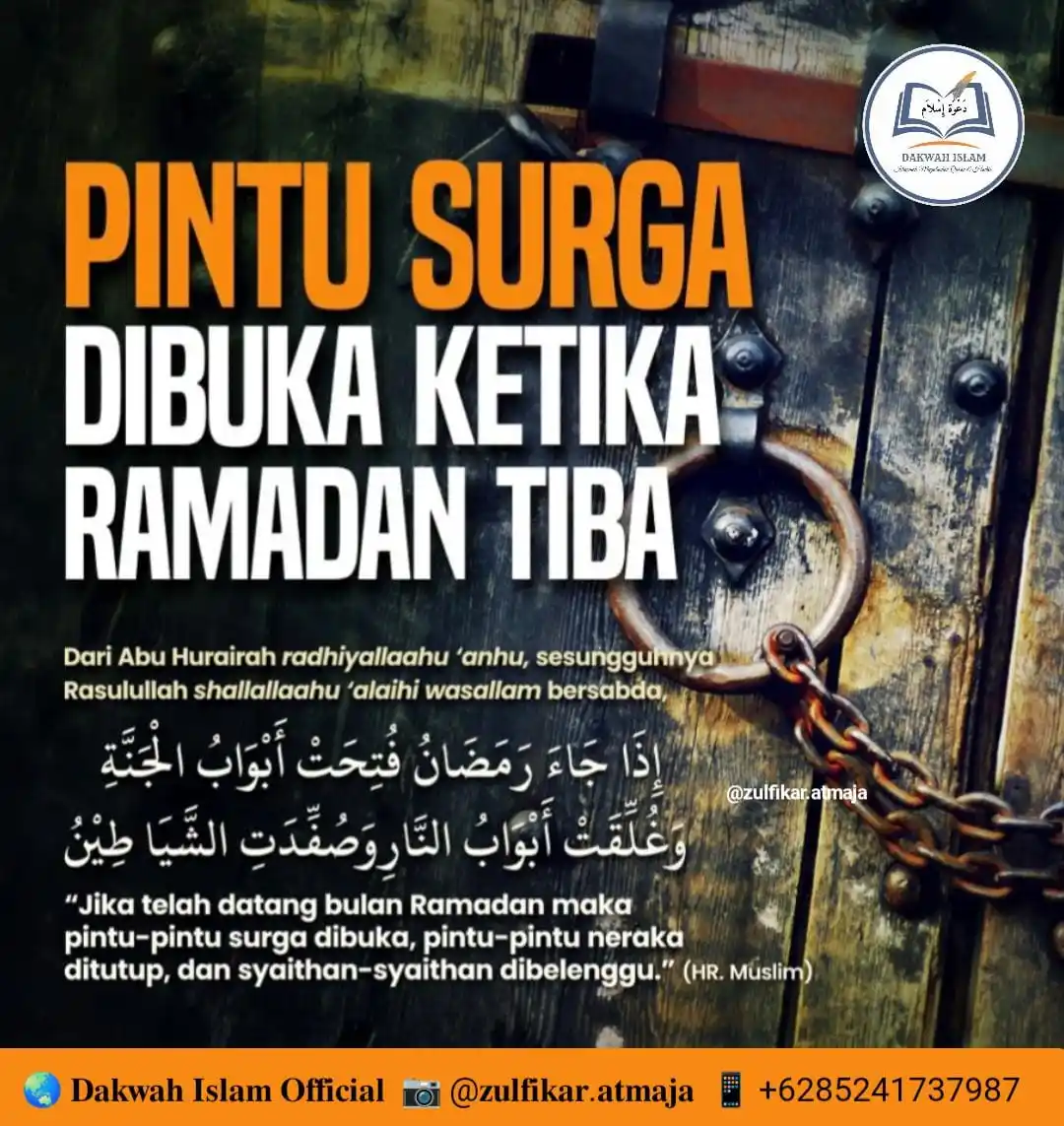 Image from MBAH-MAN LANCAR BAROKAH: . ▌│█║▌║▌║│║▌║▌║█│▌ 🔖❤🌺 *Edisi Nasehat Ramadhan <a class="text-blue...