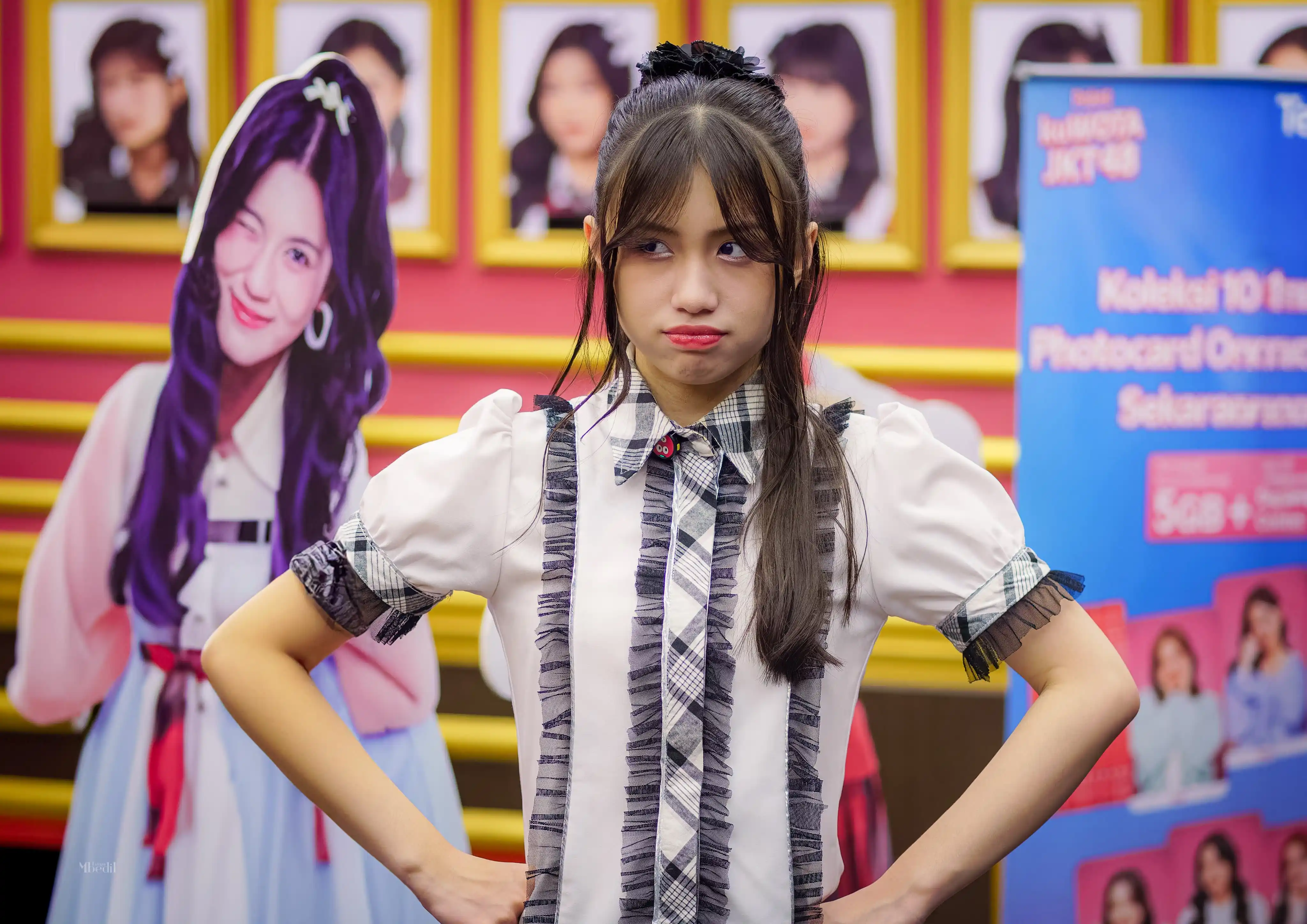 Image from michie JKT48 Update🐊: Siapa yng buat cwe mimin ngambek? Sini maju lawan mimin > SobatMichie...