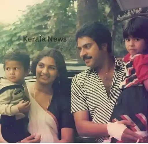 Image from MOVIE HOUSE 🎬🎥: Old is Gold ❤ Mammukka with his Family 📷 Kutty DulquerSalmaan ☺...