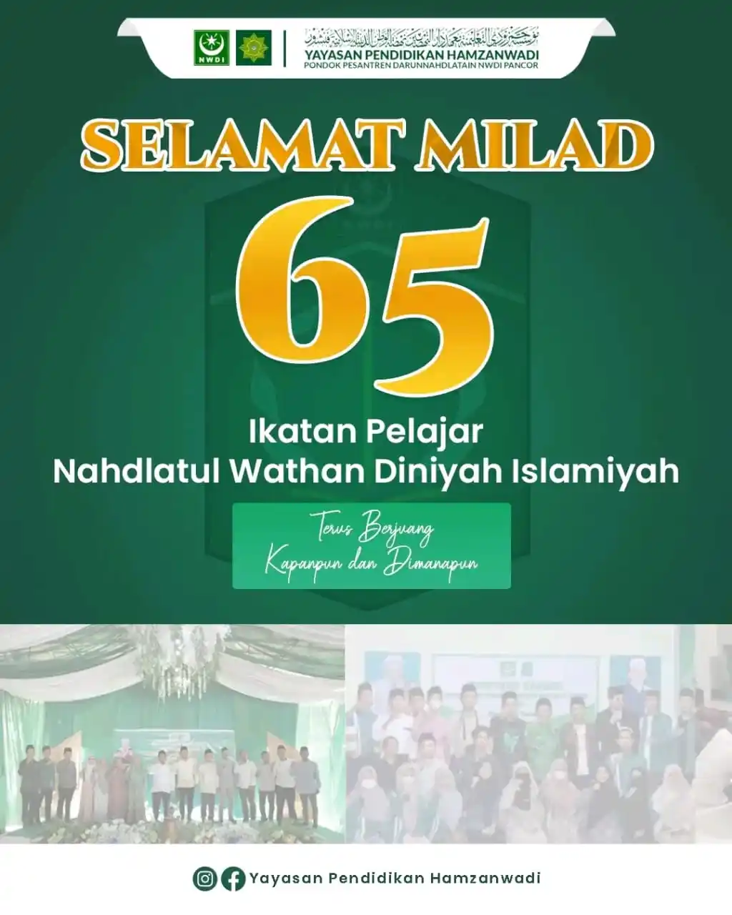 Image from NAHDLATUL WATHAN DINIYAH ISLAMIYAH: Selamat Milad IP NWDI ke-65...