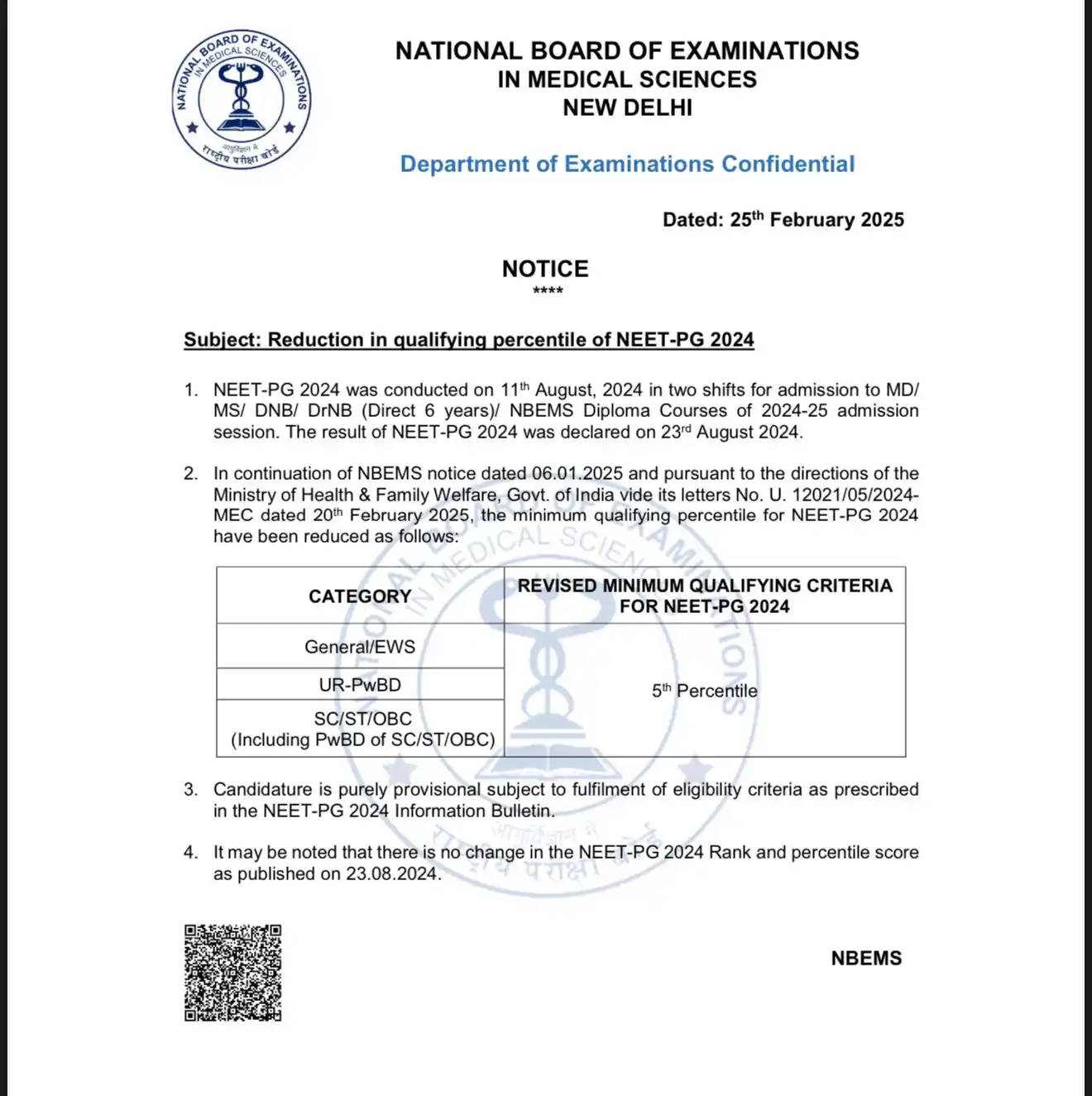 NEET PG 24 UPDATES & GUIDANCE post