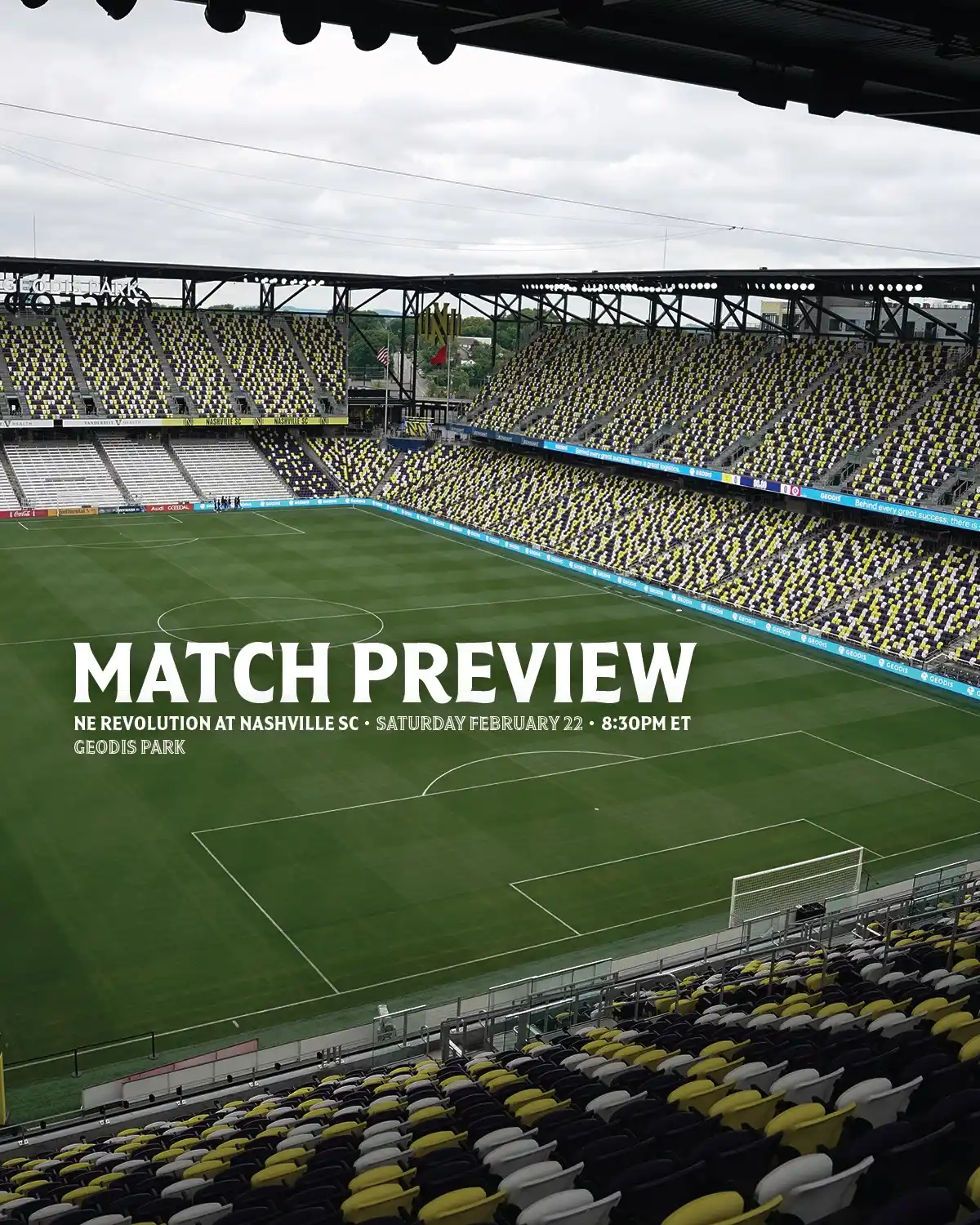 Image from New England Revolution: The stage is set in Nashville. Here’s your match preview. 🔥 <a class=...