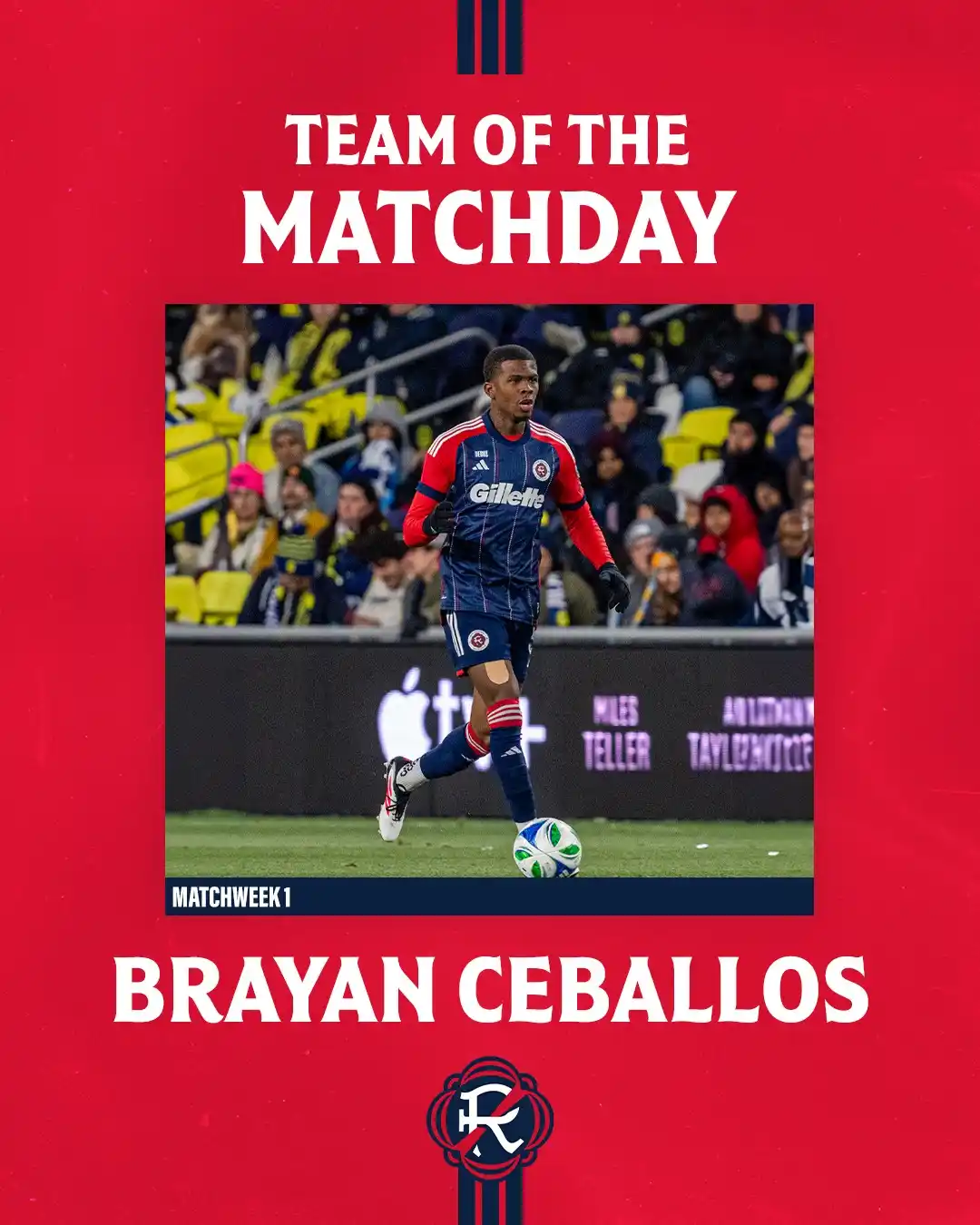 New England Revolution post