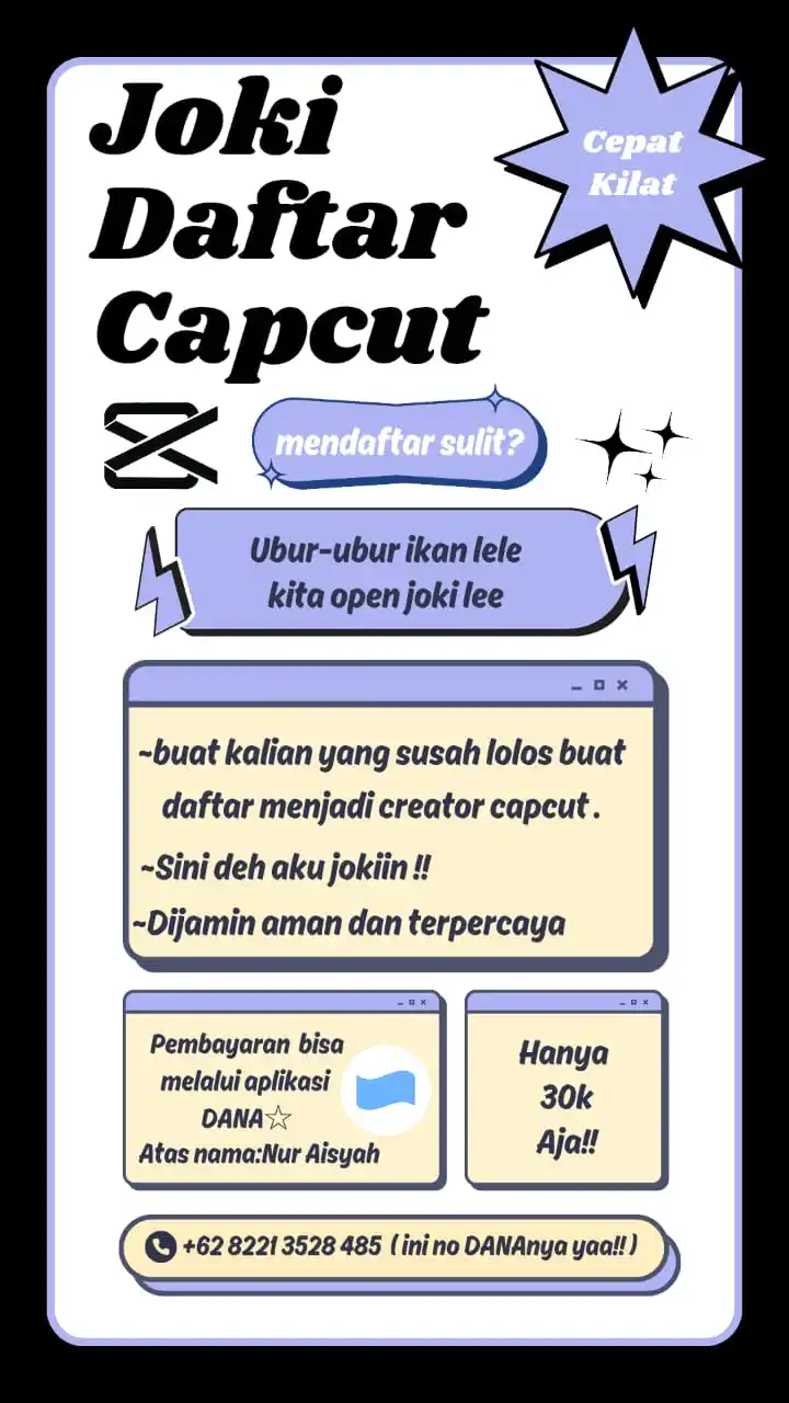 Pendaftaran CapCut 2025 post