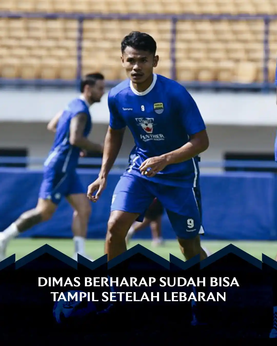 Image from BOBOTOH PERSIB: Muhammad Dimas Drajad kembali berlatih bersama PERSIB di Stadion Gelor...