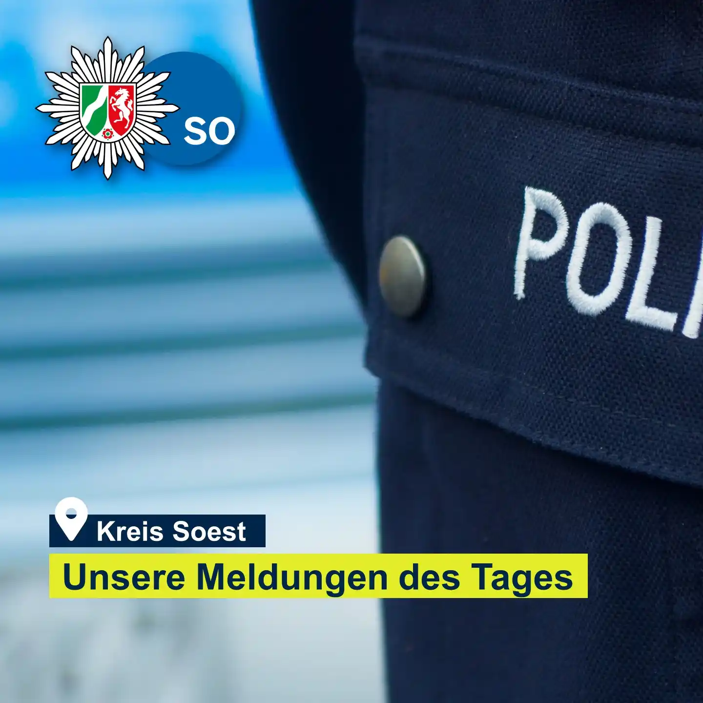 Image from Polizei NRW Kreis Soest: Hallo in den Kreis Soest, gestern kam es in Welver an einem Bahnüber...
