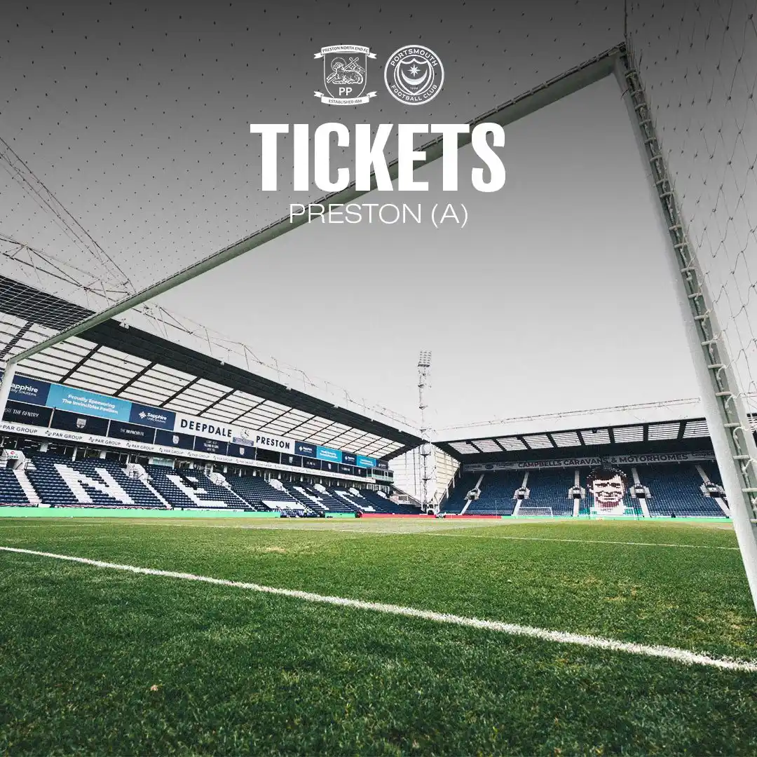 Image from Portsmouth FC: 🎟️ Ticket information for <a class="text-blue-500 hover:underline cur...