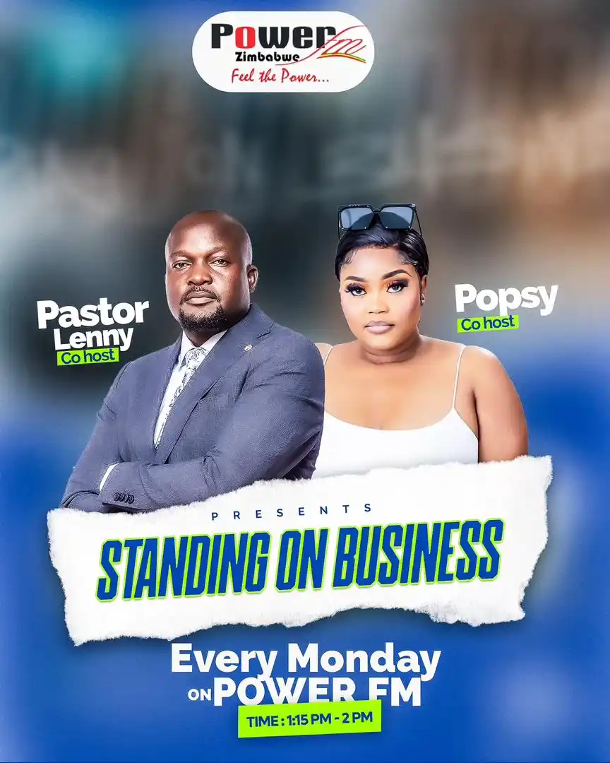 Image from Power FM Zimbabwe: 🚀 Tune In to Standing On Business – Your Weekly Dose of Business Insi...