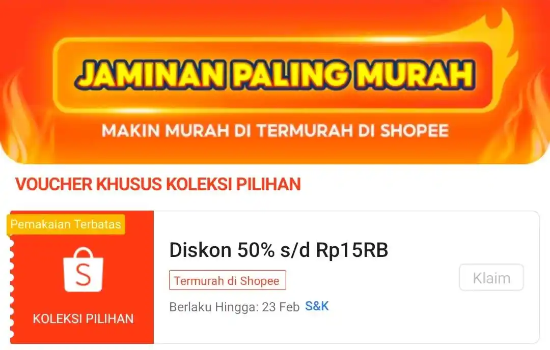 🛒Racun Diskon Shopee🌸 post