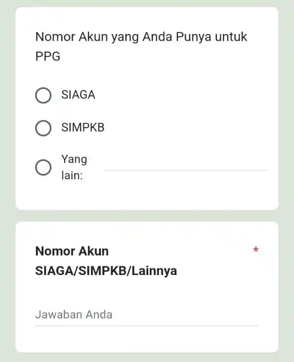 Image from RUANG AJAR GURU: *LPTK UIN RADEN INTAN LAMPUNG*  Bapak/Ibu jika tidak punya 2 nomor aku...