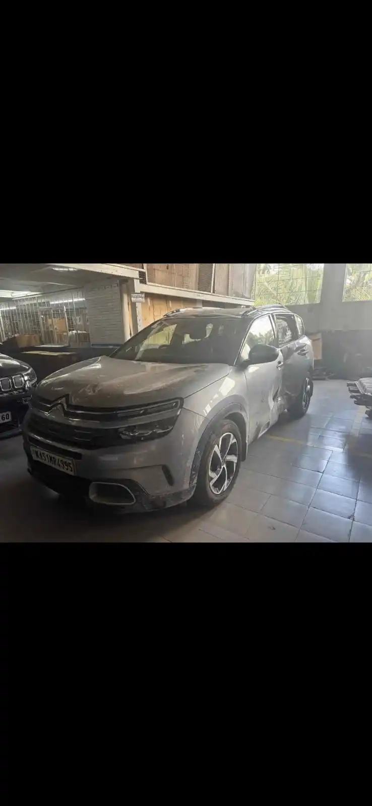 Image from SALVAGE CAR AUCTION INDIA : CITROEN C5 AIRCROSS (2021)-KA51MR4995-BANAGLORE,BANGALORE, (WITH RC) R...