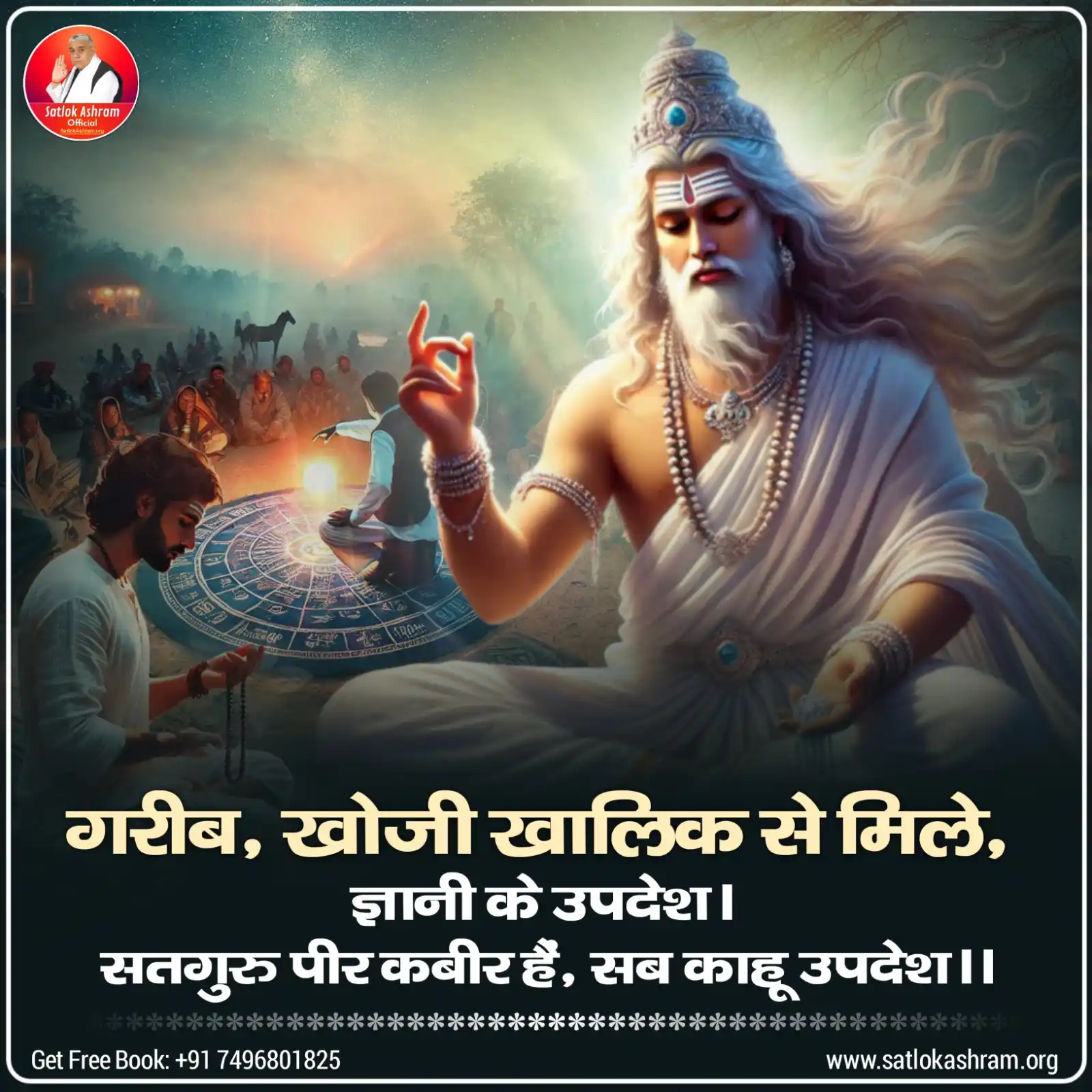 Image from Satlok Ashram: <a class="text-blue-500 hover:underline cursor-pointer" href="/hashtag...