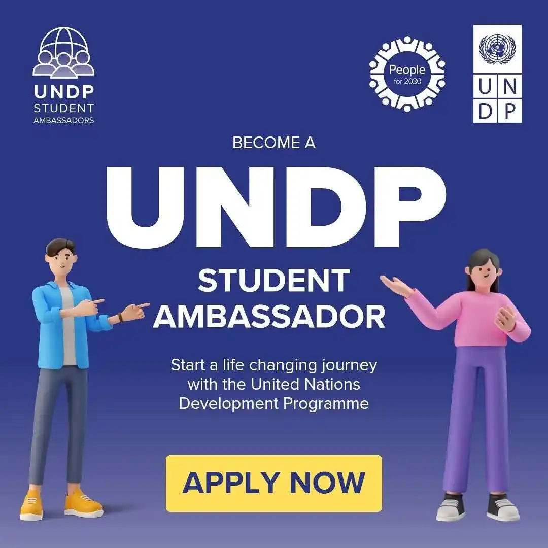 Image from Scholarships And Jobs: 🚀 Become a UNDP Student Ambassador! 🌍✨ Are you a passionate universi...