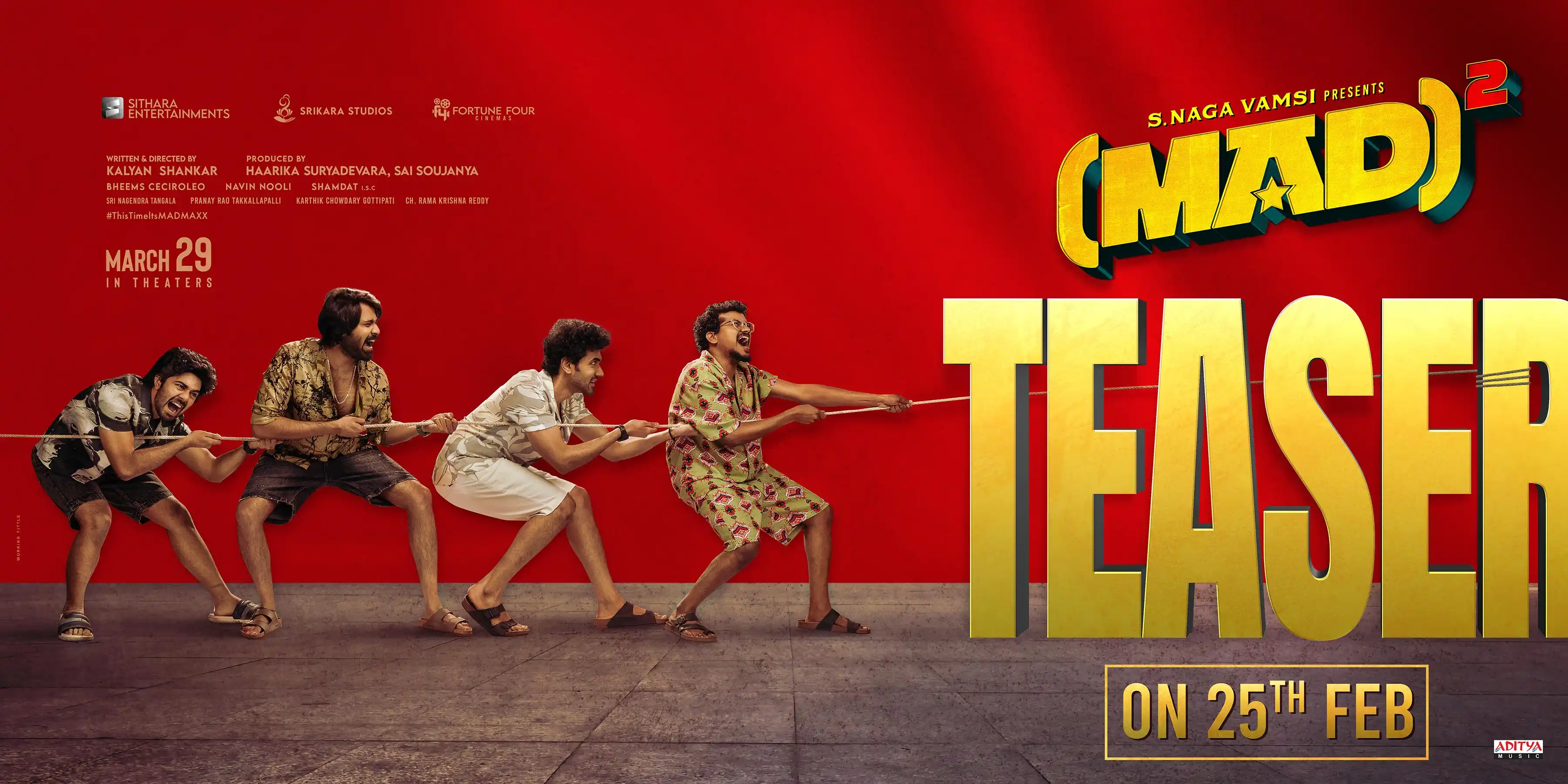 Image from Sithara Entertainments: They live for the thrill and now they’re at it again! 😎 <a class="te...