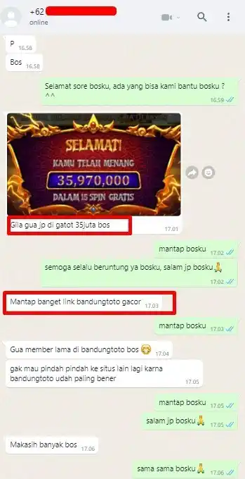 Image from Slot Gacor Bandungtoto: mau kasih info nih slot gatot di bandungtoto lagi gacor banget bosku ,...