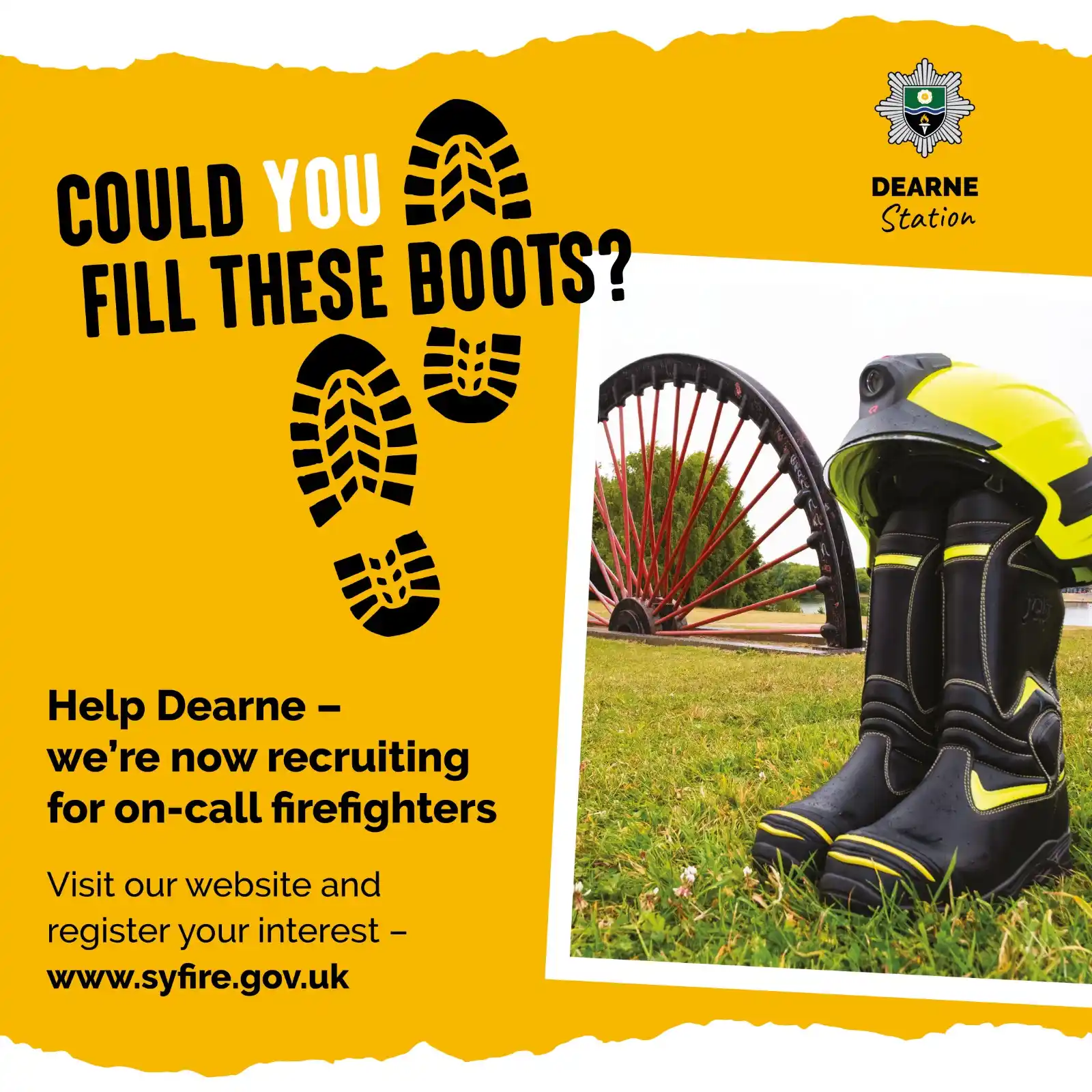 South Yorkshire Fire and Rescue post