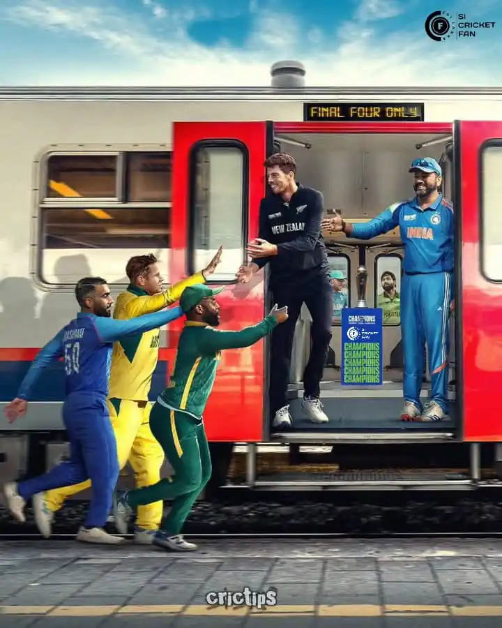 Image from Sri Lankan Cricket Fans 🇱🇰: චැම්පියන්ස් කුසලාන අවසන් පූර්ව වටයේ දුම්රිය ඉක්මනින්ම දුම්රිය ස්ථානයෙන...