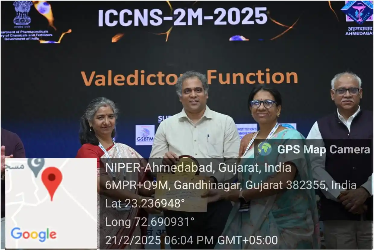 Image from Sri Sathya Sai Institute of Higher Learning (Deemed to be University) : We are thrilled to share that *Mrs. B. Anusha,* Assistant Professor, D...