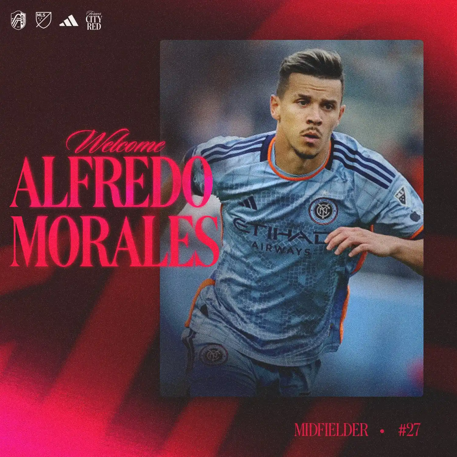 Image from St. Louis CITY SC: Alfredo Morales is <a class="text-blue-500 hover:underline cursor-poin...