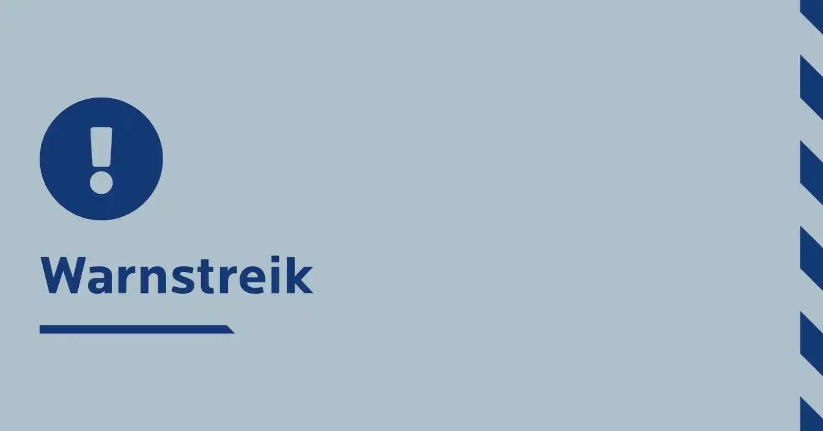 Image from Stadt Bochum: Erneuter Warnstreik ⚠️ ℹ️ Für Montagnruft die Gewerkschaft „ver.di“ ...