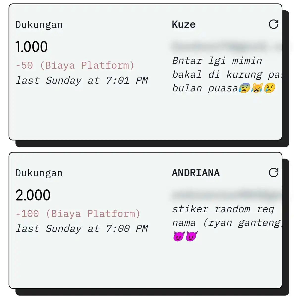 Sticker Random Original😹 post