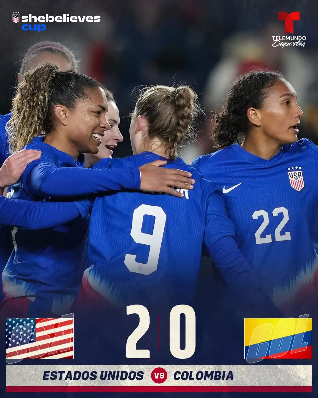 Image from Telemundo Deportes: ¡Estados Unidos arranca con el pie derecho👏🏼! 🇺🇸 Con goles de Mac...