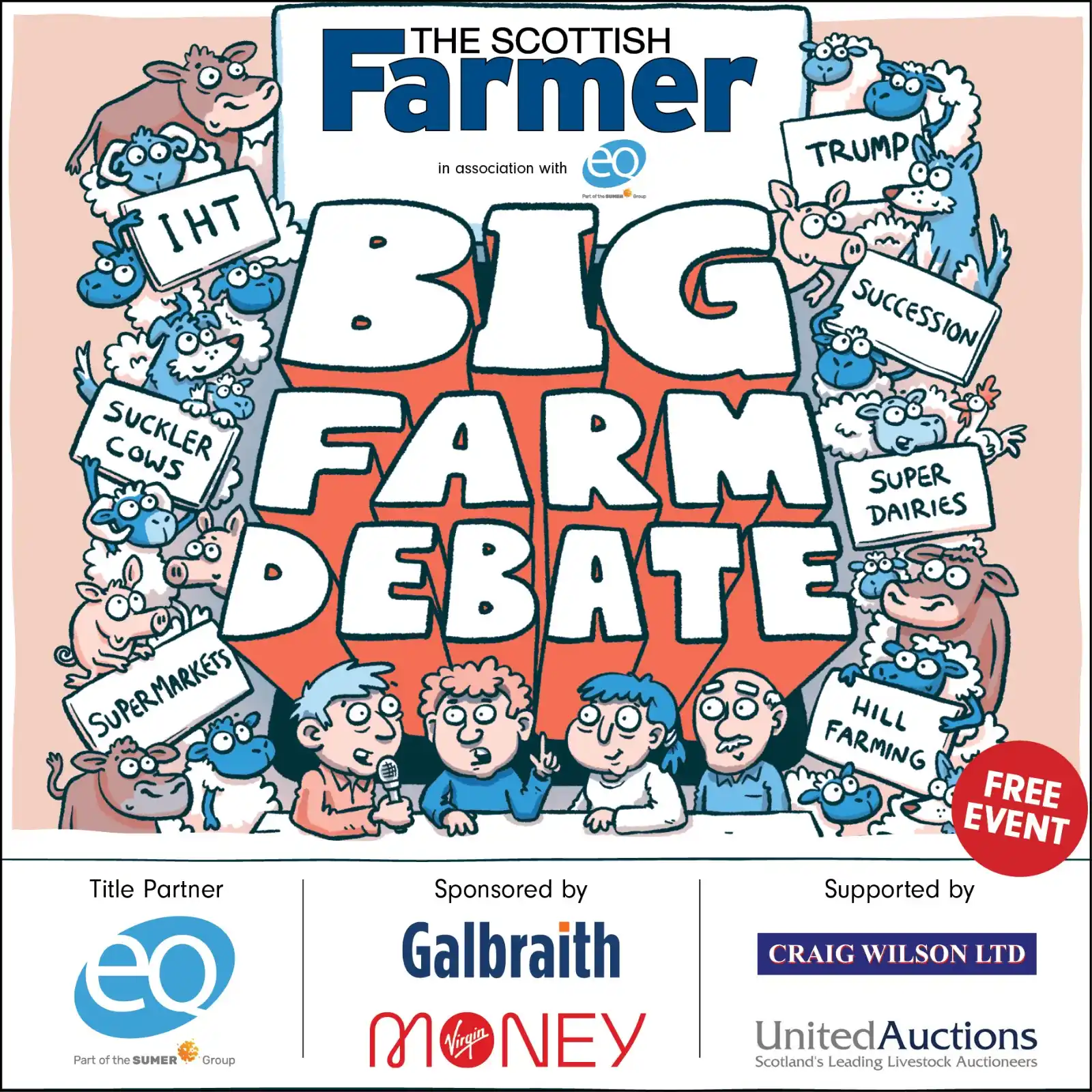 Image from The Scottish Farmer: 🚜 The Big Farm Debate is coming soon! 🎤 Join us for expert insights,...