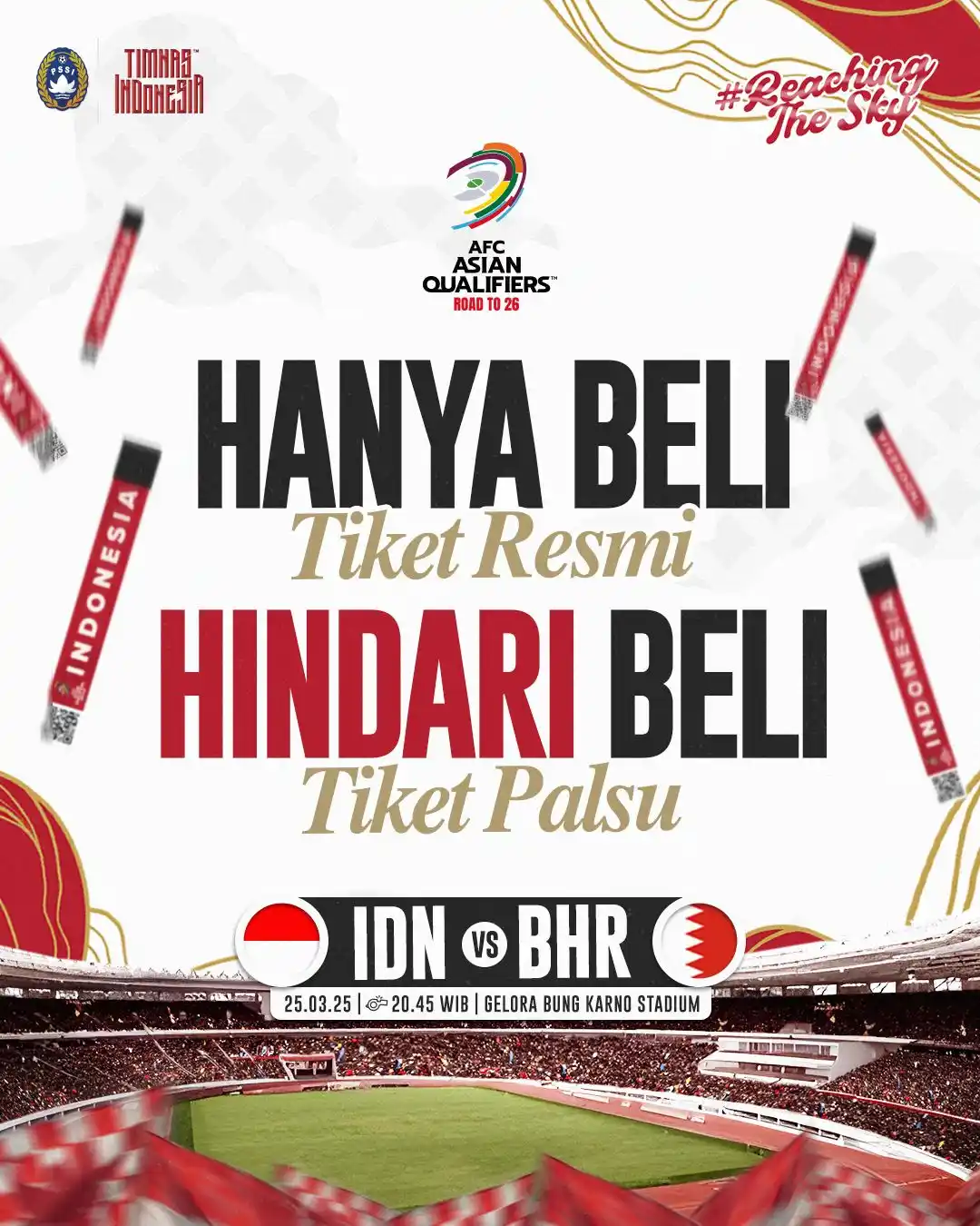Image from Timnas Garuda๐ฆ
๐ฎ๐ฉ: ๐๏ธ ๐๐๐๐๐ ๐๐๐๐๐ ๐๐๐๐๐ ๐๐๐๐ โ
PSSI mengimbau untuk ...
