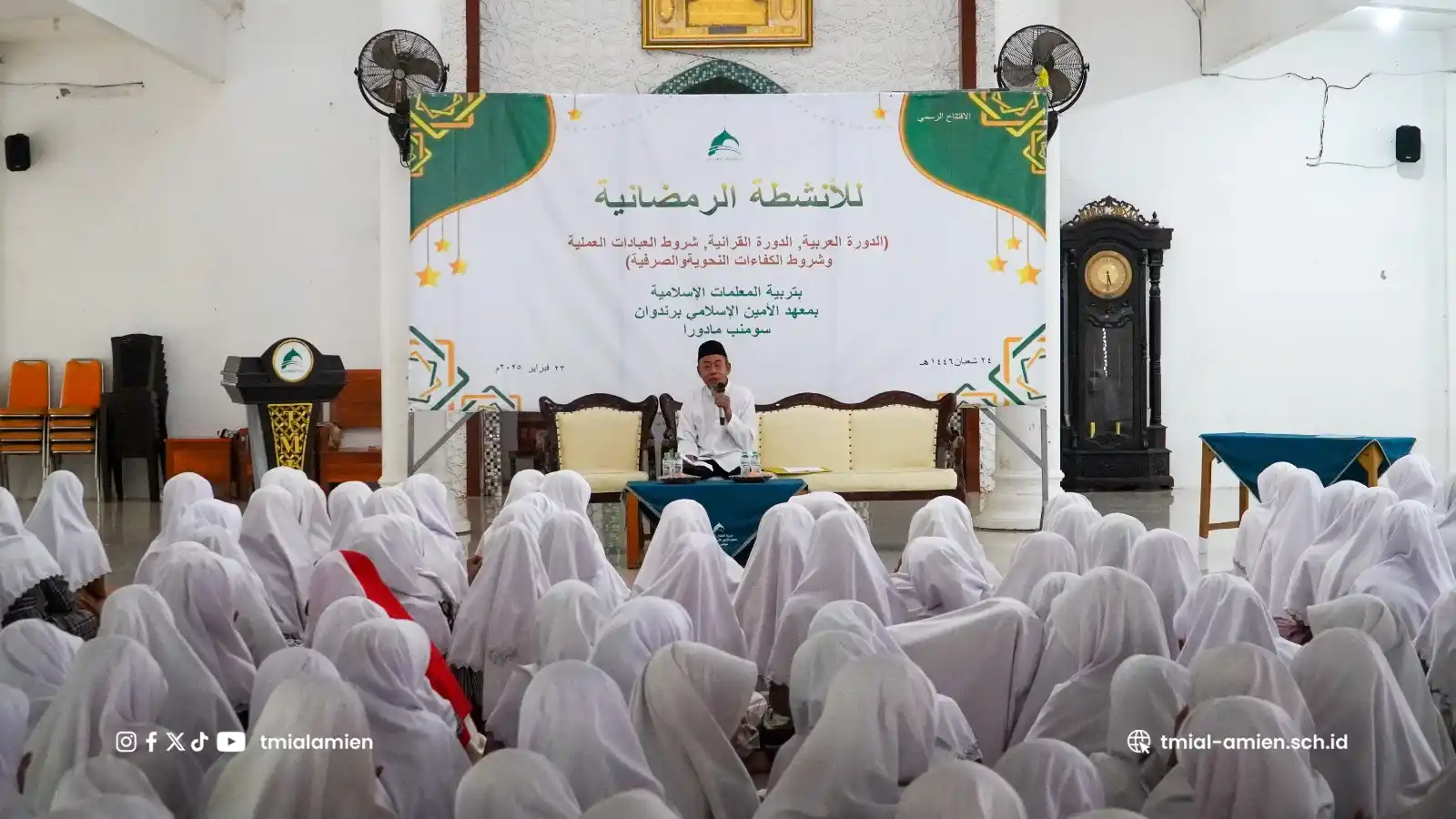 Image from TMI Al-Amien Prenduan: Sebagaimana di Putra, sore ini Ahad (23/02), Program Dauroh Qur'aniyah...