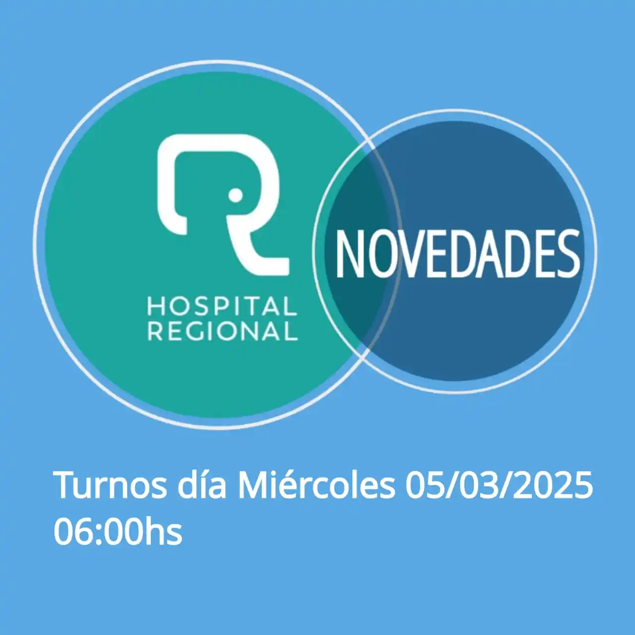 Image from Turnos Admision HRCR: *TURNOS QUE SE DARÁN EL 05/03/25* 🔹 Odontología (solo adultos) 🔹 ...