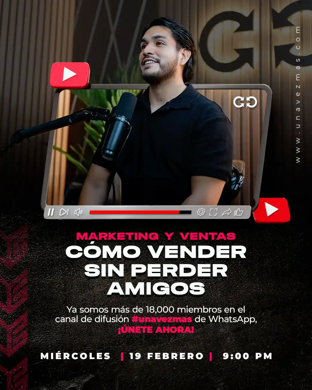 Image from #Unavezmas ♾️➕: ¡Estimad@s emprendedor@s nos vemos hoy 9pm! 🫡  ¿Te ha pasado que inte...
