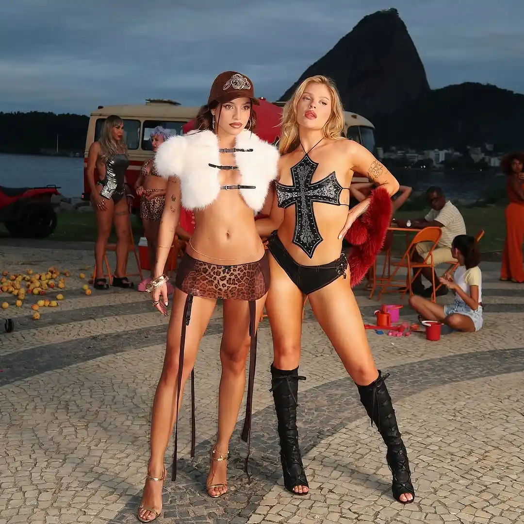 Image from UOL | Universo Luísa Sonza : E já estão sabendo da novidade, né? *Bunda*, o feat com a argentina Em...