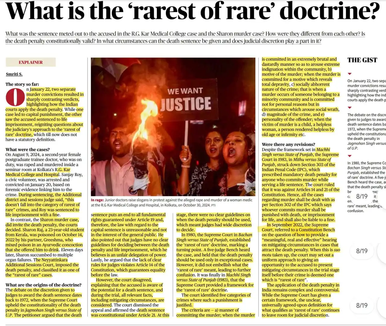 Image from UPSC Polity UPSC UPSC UPSC UPSC UPSC UPSC UPSC UPSC UPSC UPSC UPSC™ UPSC UPSC UPSC UPSC UPSC UPSC™: 🔆Current Context: Contrasting judgments in two murder cases reignite ...