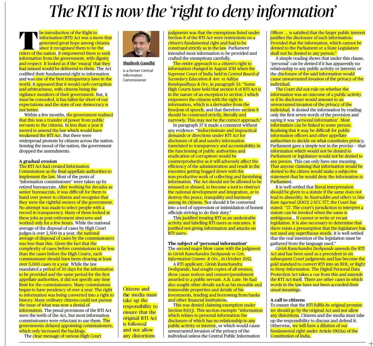 Image from UPSC Polity UPSC UPSC UPSC UPSC UPSC UPSC UPSC UPSC UPSC UPSC UPSC™ UPSC UPSC UPSC UPSC UPSC UPSC™: 🔆 Analysis of the Right to Information (RTI) Act's dilution, focusing...