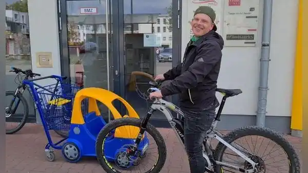 Image from WP Herdecke & Wetter – Westfalenpost: *„Natürlicher Kreislauf“: Einkaufskörbe zurück im Markt* Einige Kunden...