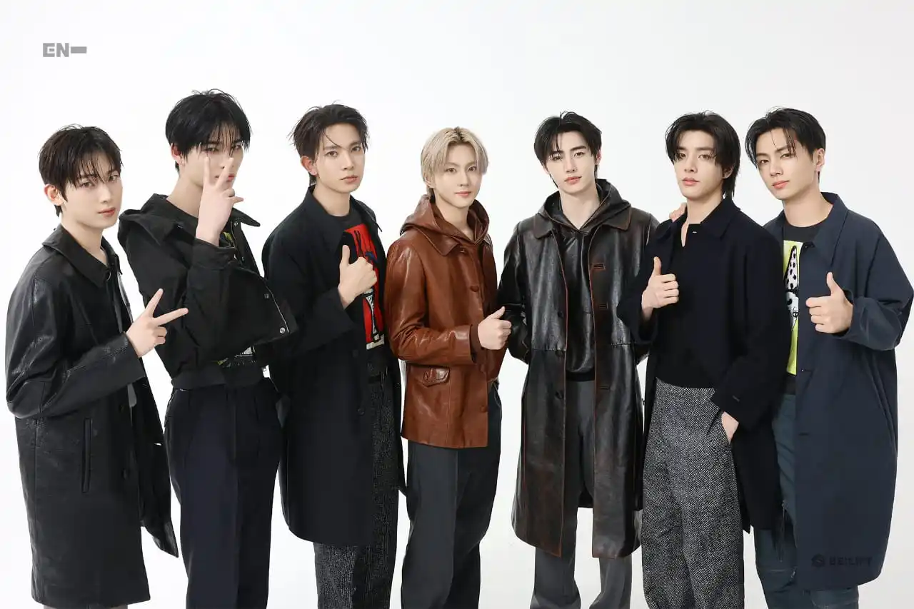 Image from π¬ππ‘π ππ¨π‘ππͺπ’π‘ πππππ¬: *β€Ώ β¦ ENHYPEN WEVERSE NEW POST* ENHYPEN <Harper's BAZAAR Japan> Behind...